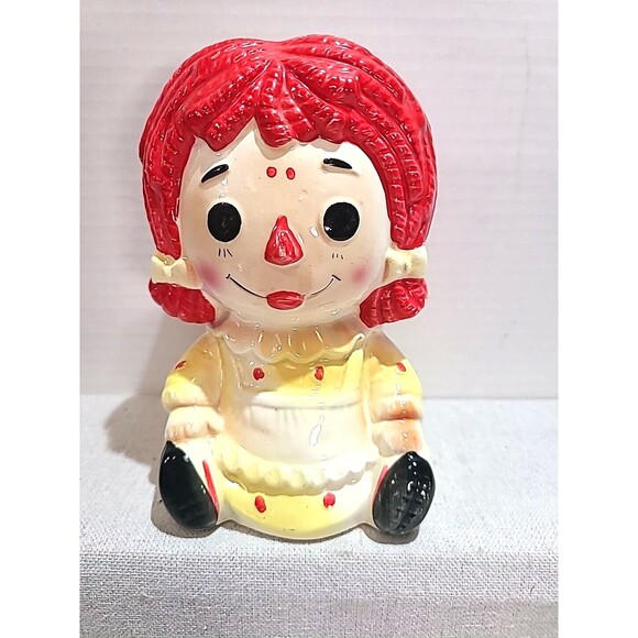 Vintage Rubens Original Raggedy Ann Planter Vase #4149X Original Japan - Picture 1 of 5